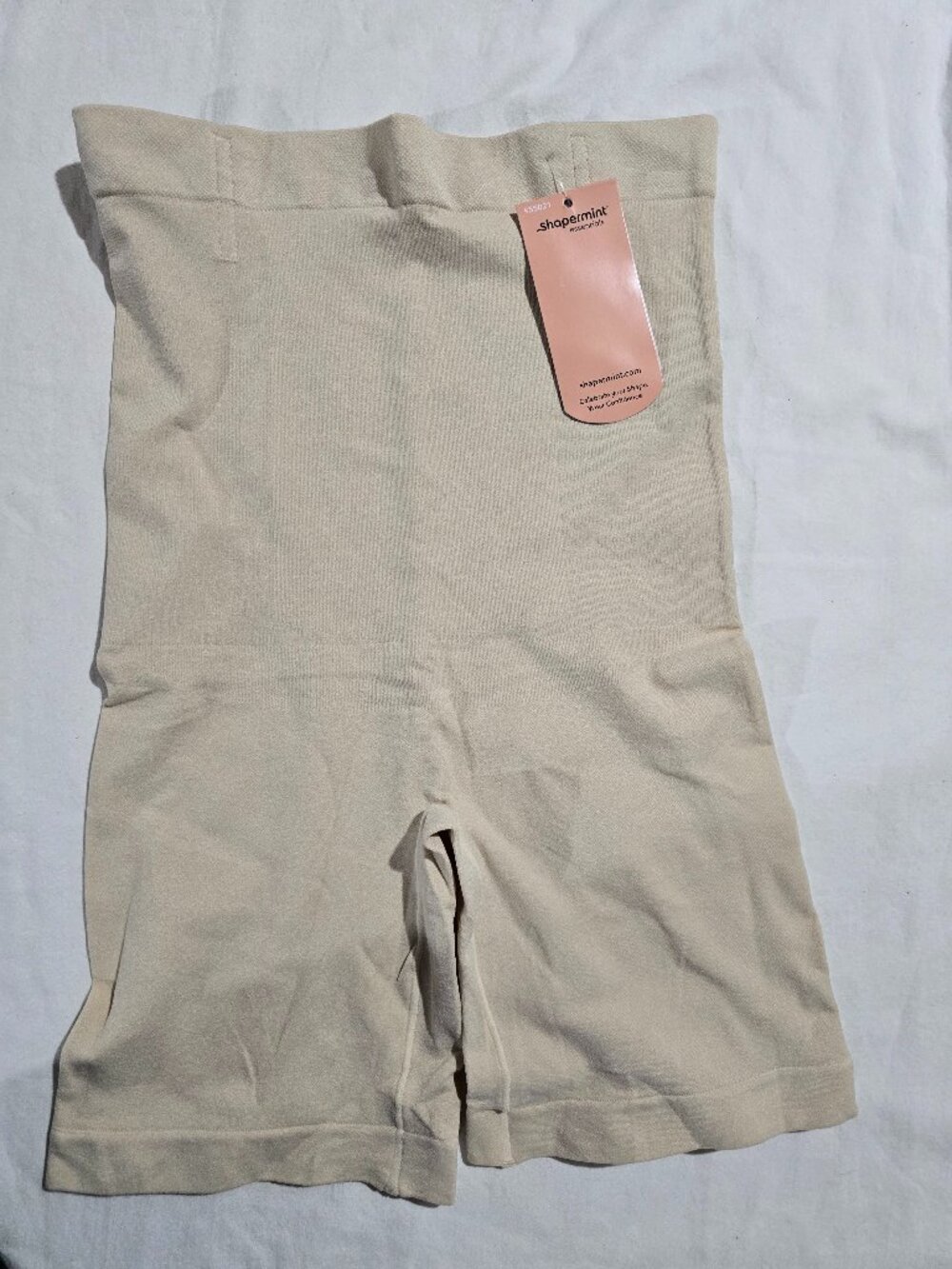 Shapermint Essentials High-Waisted Shaper Shorts Nude XL/2XL NWT Shapewear